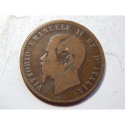 Itálie 10 Centesimi 1866 N VF č39559