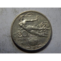 Itálie 20 Centesimi 1912 XF č38419