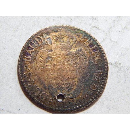Itálie Victorio Amedeo III. 20 Soldi 1796 Ag F č39538
