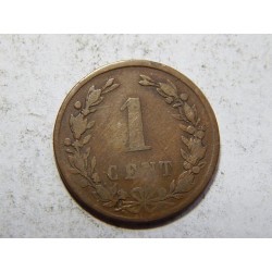 Nizozemí 1 Cent 1878 VF č38465