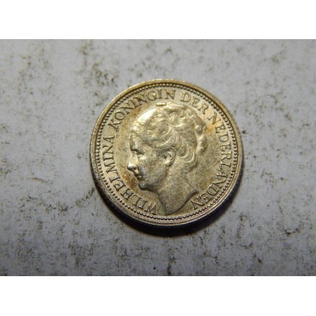Nizozemí 10 Cents 1938 Ag XF č38516