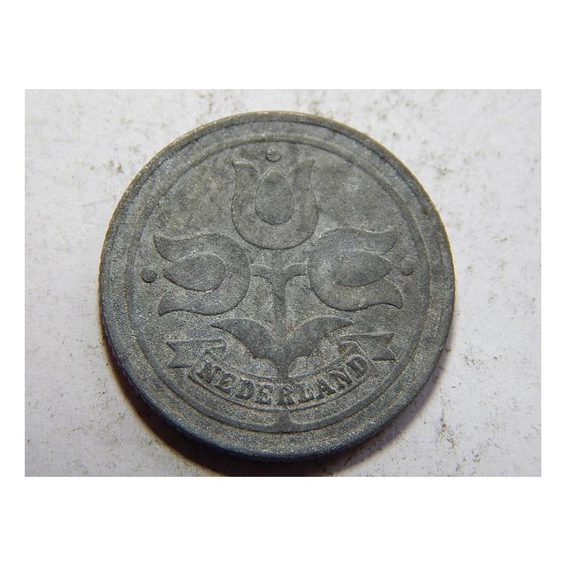 Nizozemí 10 Cents 1941 Zn VF-XF č38427 Nizozemí 10 Cents 1941 Zn VF-XF č38427