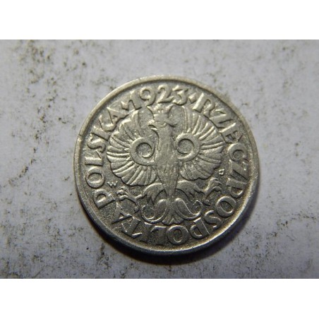 Polsko 10 Groszy 1923 VF-XF č38503