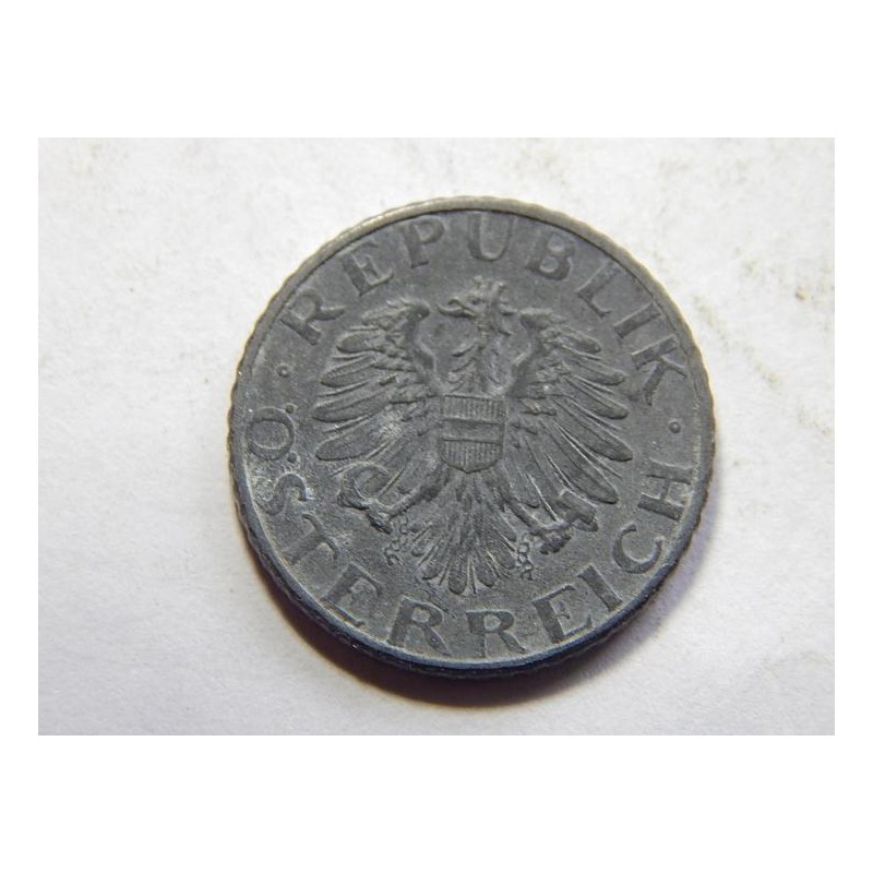 Rakousko 5 Gröschen 1955 Zn XF č38891 Rakousko 5 Gröschen 1955 Zn XF č38891