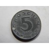 Rakousko 5 Gröschen 1955 Zn XF č38891 