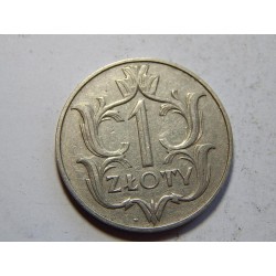 Polsko 1 Zloty 1929 XF č39597