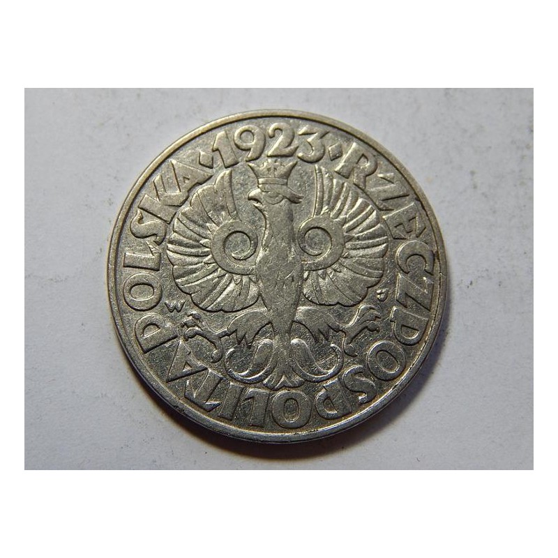 Polsko 50 Groszy 1923 XF č39579 Polsko 50 Groszy 1923 XF č39579