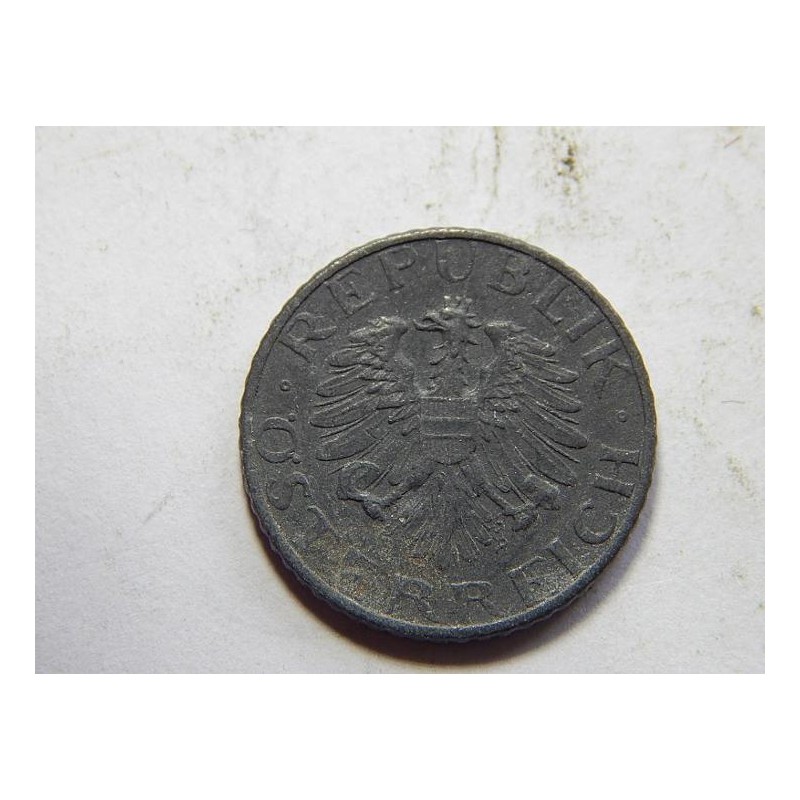 Rakousko 5 Gröschen 1957 Zn VF č38881 Rakousko 5 Gröschen 1957 Zn VF č38881
