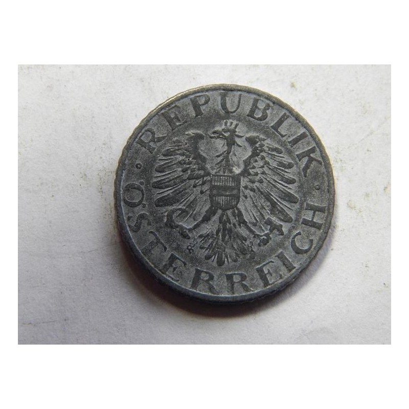 Rakousko 5 Gröschen 1955 Zn XF č38895 Rakousko 5 Gröschen 1955 Zn XF č38895