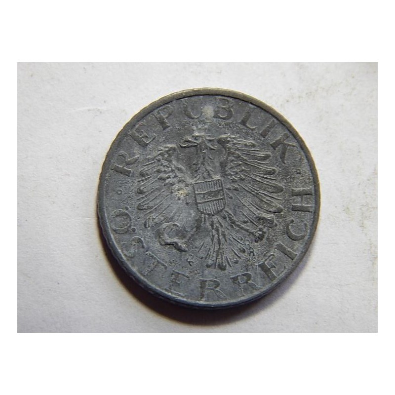 Rakousko 5 Gröschen 1962 Zn VF-XF č38902 Rakousko 5 Gröschen 1962 Zn VF-XF č38902