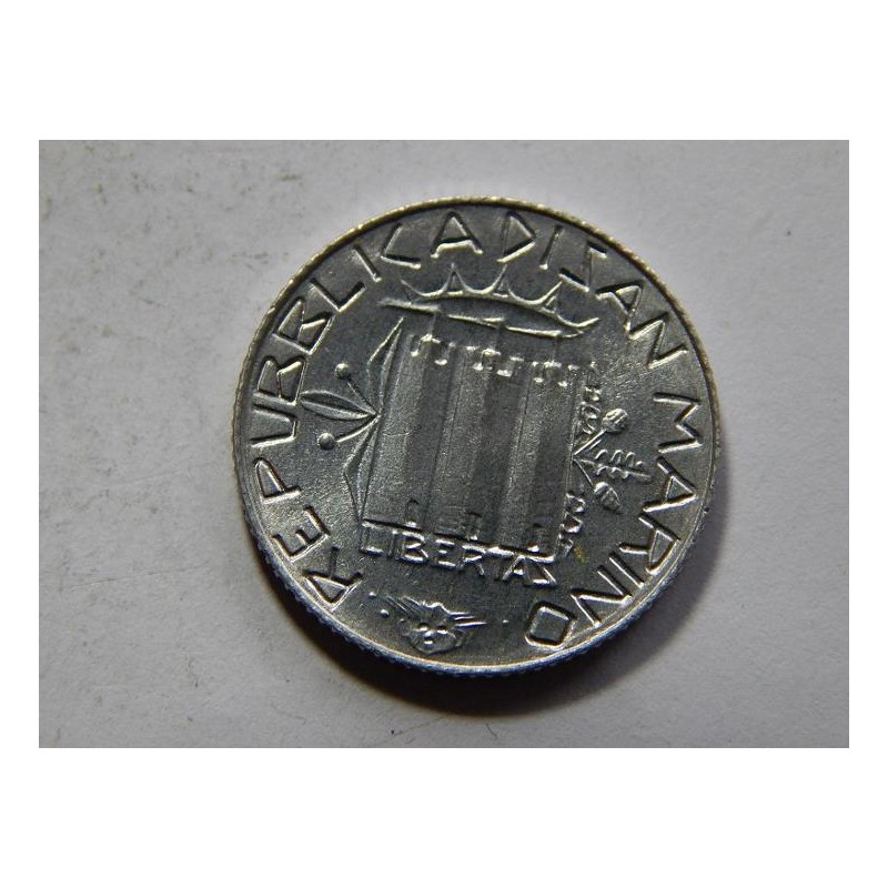 San Marino 2 Lire 1985 UNC č39509 San Marino 2 Lire 1985 UNC č39509