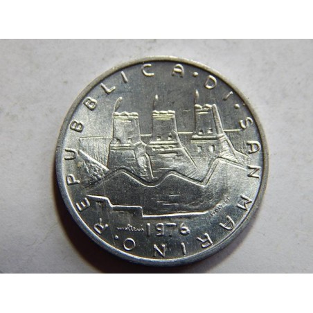 San Marino 5 Lire 1976 UNC č39498