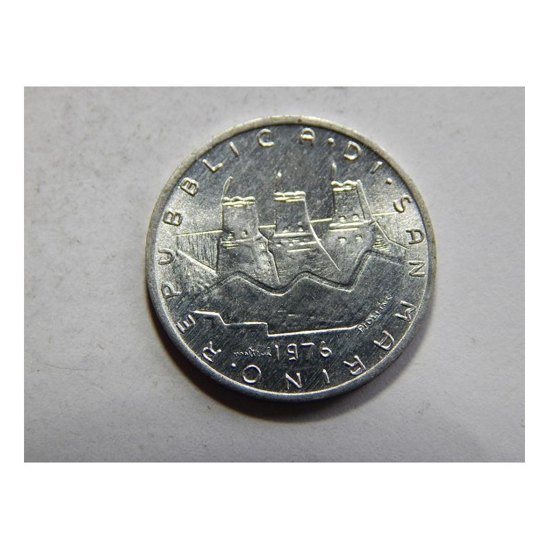 San Marino 1 Lira 1976 UNC č39508 San Marino 1 Lira 1976 UNC č39508