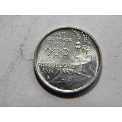 San Marino 1 Lira 1980 UNC č39507