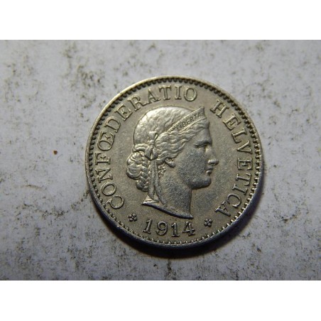 Švýcarsko 5 Rappen 1914 B XF č38518