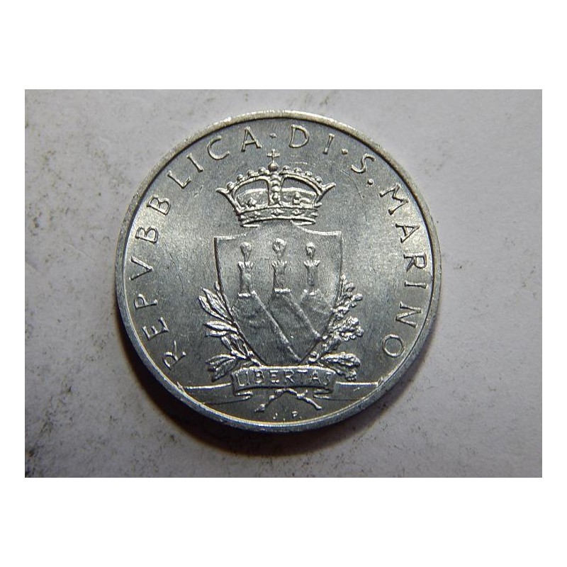 San Marino 5 Lire 1979 UNC č39502 San Marino 5 Lire 1979 UNC č39502