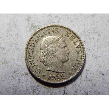 Švýcarsko 5 Rappen 1912 B XF č38529