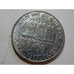 San Marino 100 Lire 1977 UNC č39483