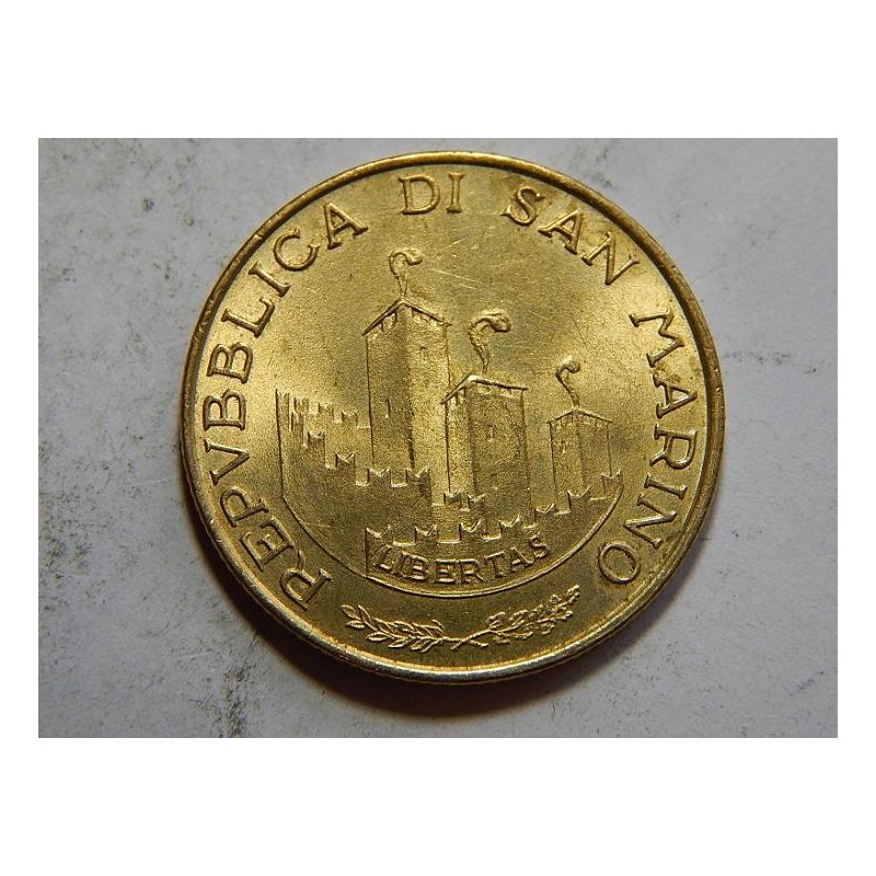 San Marino 200 Lire 1993 UNC č39477 San Marino 200 Lire 1993 UNC č39477