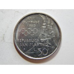 San Marino 50 Lire 1980 UNC č39471