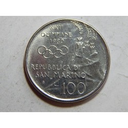 San Marino 100 Lire 1980 UNC č39465