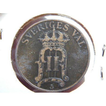 Sweden 5 Öre 1907 EB XF č00665