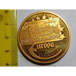 Luxembourg pozlacená medaile 2003XF č39235 