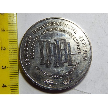 Německo DDR medaile Deutsch Aussenhandel Bank XF č39236  