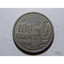Francie 100 Francs 1954 XF č12116 