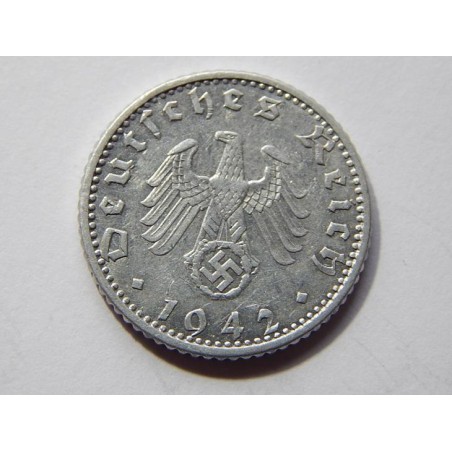 Německo 3. Říše 50 Reichspfennig 1942 A UNC č11002 