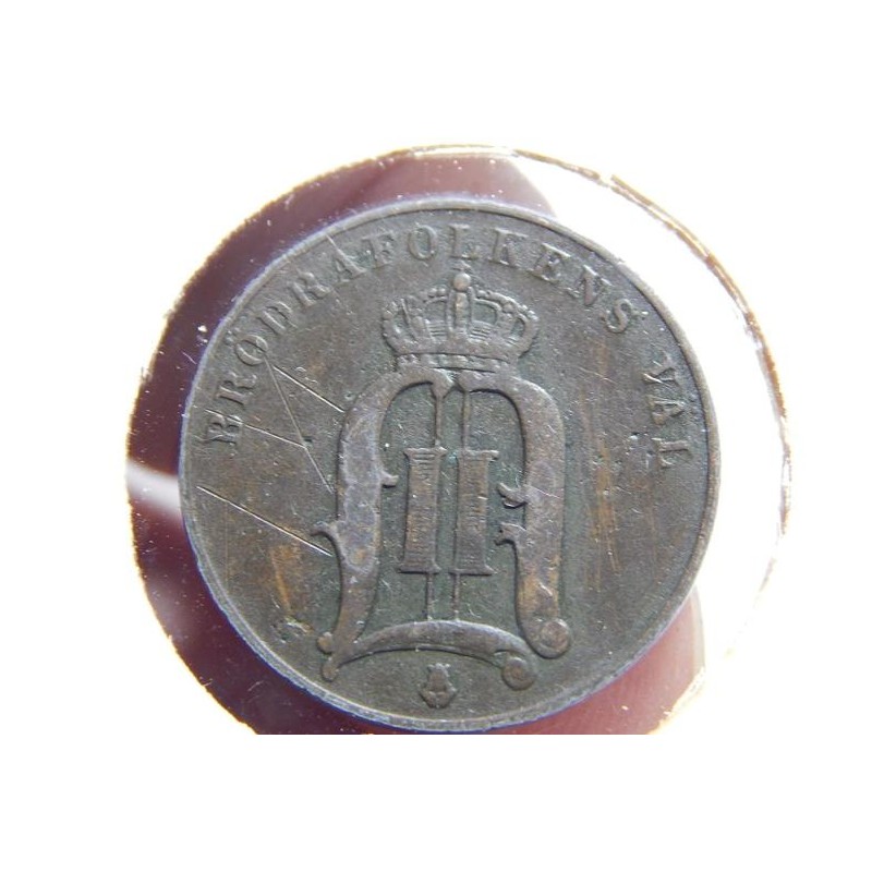 Sweden 2 Öre 1889 RR VF č00630 Sweden 2 Öre 1889 RR VF č00630