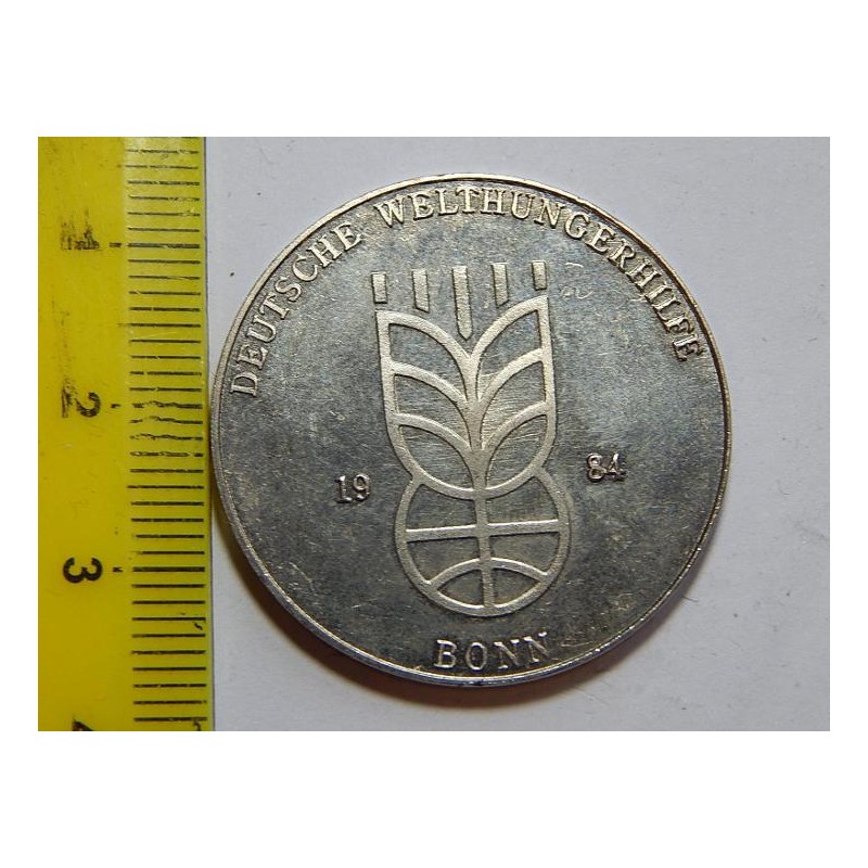 Německo medaile Obilí 1984 Gegen den Hunger in der Weld XF č39268 Německo medaile Obilí 1984 Gegen den Hunger in der Weld XF č39268