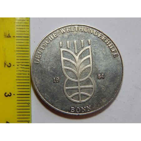 Německo medaile Obilí 1984 Gegen den Hunger in der Weld XF č39268 