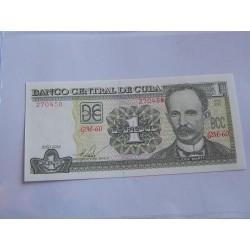Kuba 1 Peso 2016 Bankovka UNC stav! čABLB 