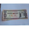 Guinea 20 Dollars Bankovka UNC stav! čABLB 