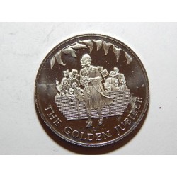 Falkland Islands 50 Pence 2002 Royal Family Ag PROOF č36102
