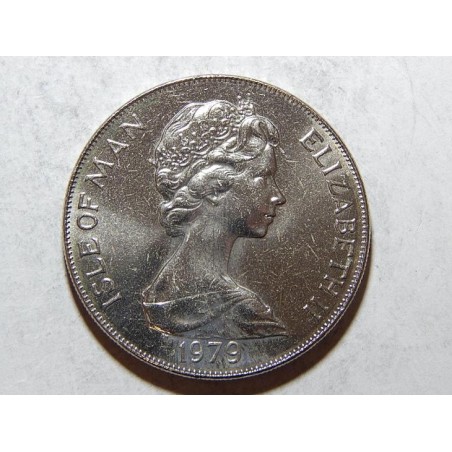 Isle of Man 1 Crown 1979 Tynwald loď XF-UNC č36316