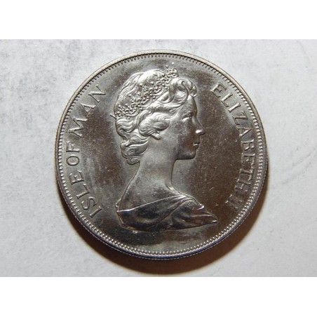 Isle of Man 1 Crown 1977 Silver Jubilee UNC č36319