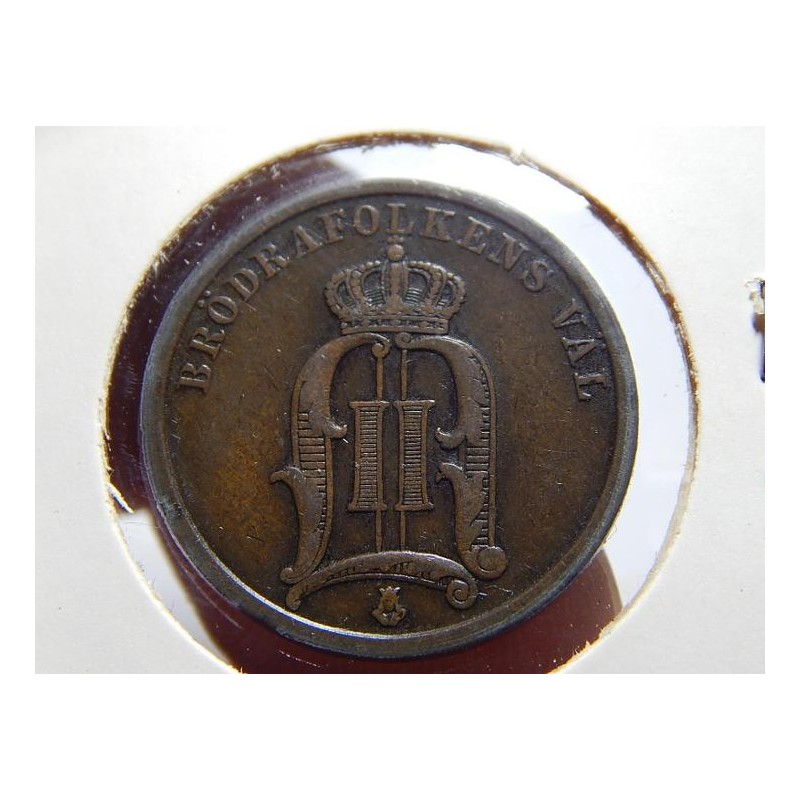 Sweden 2 Öre 1898 XF č00645 Sweden 2 Öre 1898 XF č00645