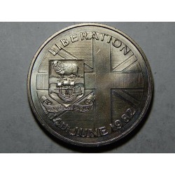 Falkland Islands 50 Pence 1982 Liberation UNC č36223