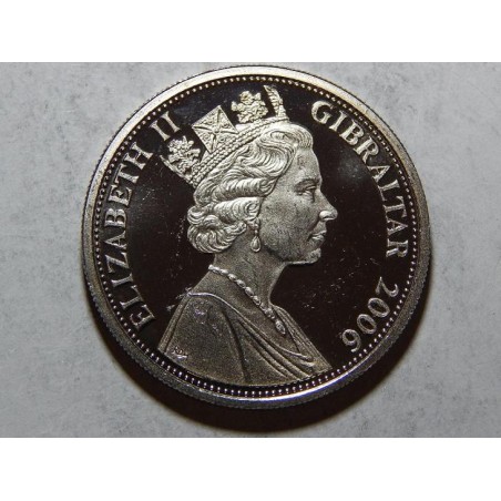 Gibraltar 1 Crown 2006 80 Glorious Years PROOF č36301