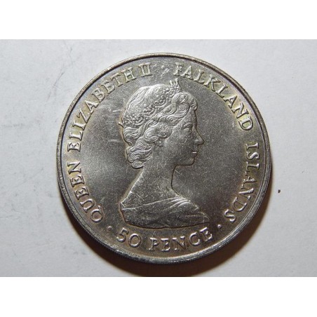 Falkland Islands 50 Pence 1982 Liberation UNC č36101