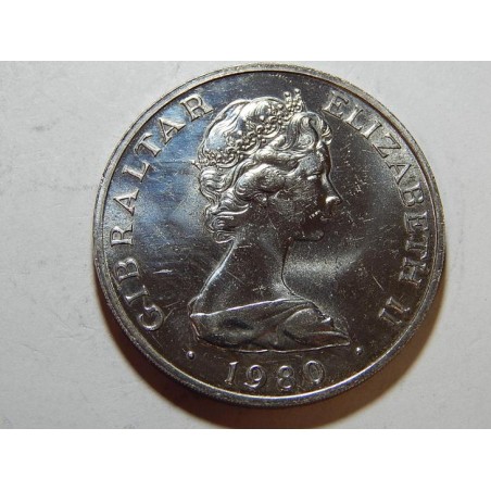 Gibraltar 1 Crown 1980 UNC č36103