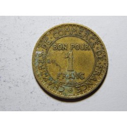 Francie 1 Franc 1921 VF č11068