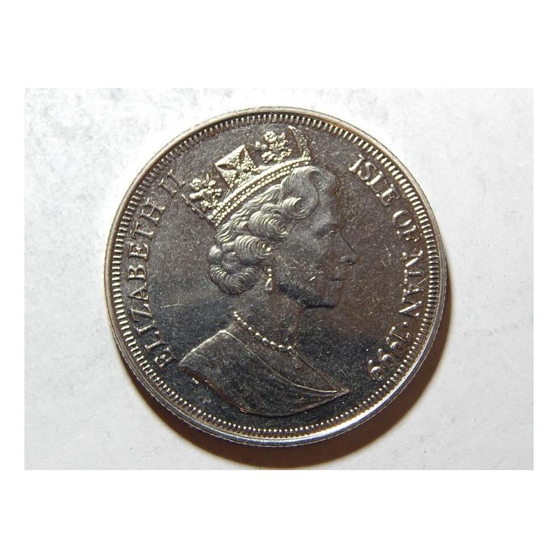 Isle of Man 1 Crown 1999 UNC č36229 Isle of Man 1 Crown 1999 UNC č36229
