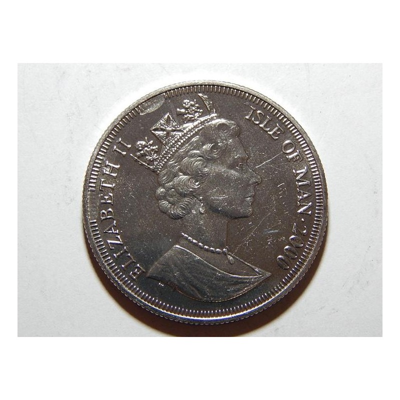 Isle of Man 1 Crown 2000 První muž na měsíci UNC č36089 Isle of Man 1 Crown 2000 První muž na měsíci UNC č36089