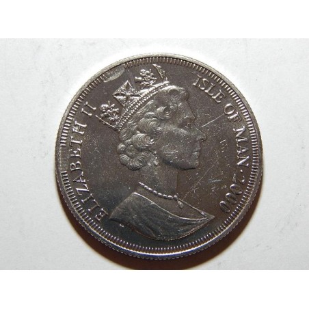 Isle of Man 1 Crown 2000 První muž na měsíci UNC č36089