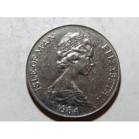 Isle of Man 1 Crown běh 1984 UNC č36325