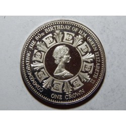 Nightingale Island 1 Crown 2006 Ag 925 PROOF č36217