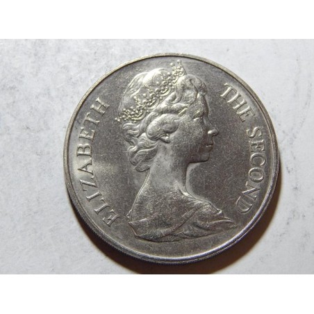 Svatá Helena 25 Pence 1973 Loď UNC č36331